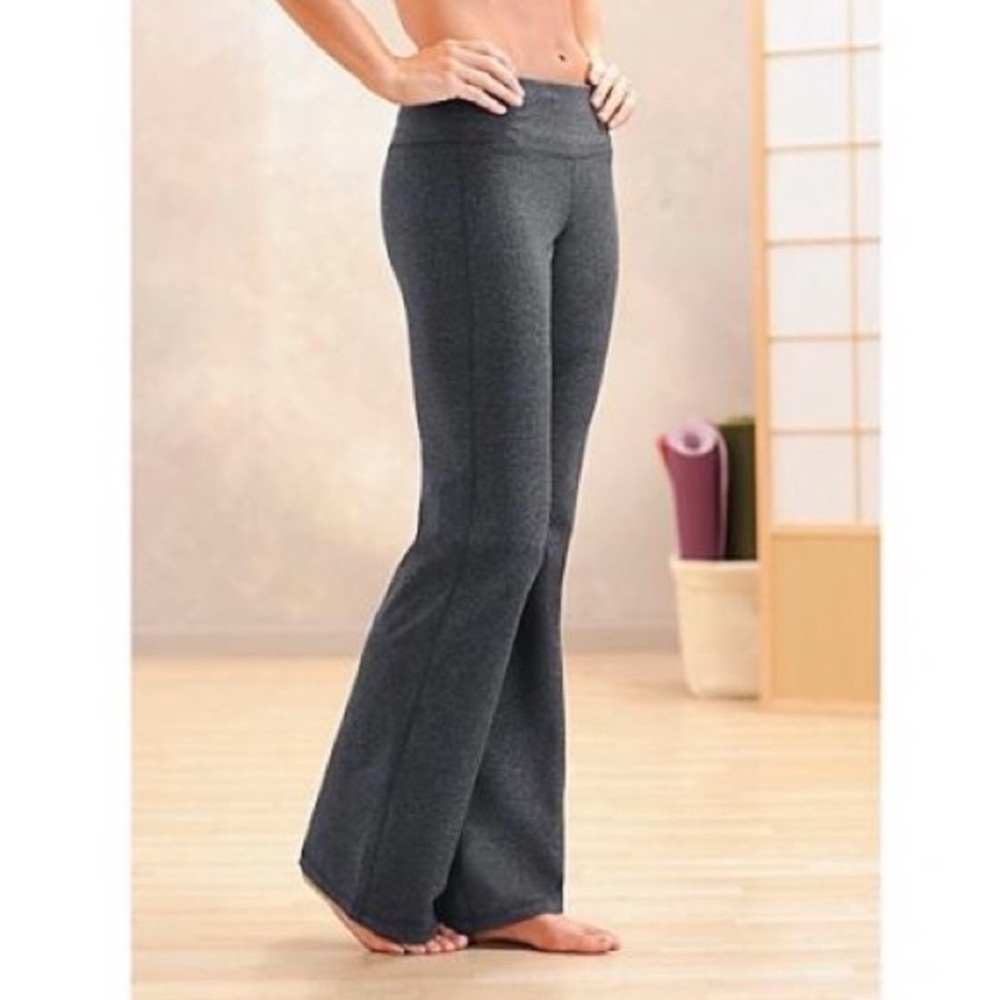 Athleta Chaturanga High Rise Wide Leg Yoga Pants